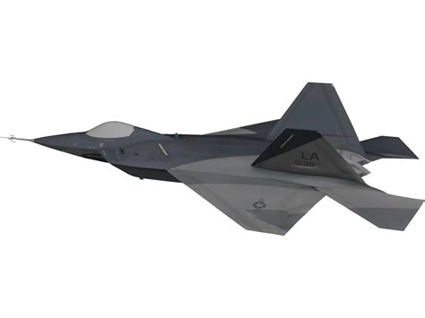 F-22 Raptor 3D Model - 3DCADBrowser