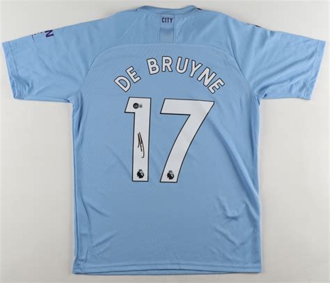 Kevin De Bruyne Signed Manchester City F.C. Jersey (Beckett) | Pristine ...