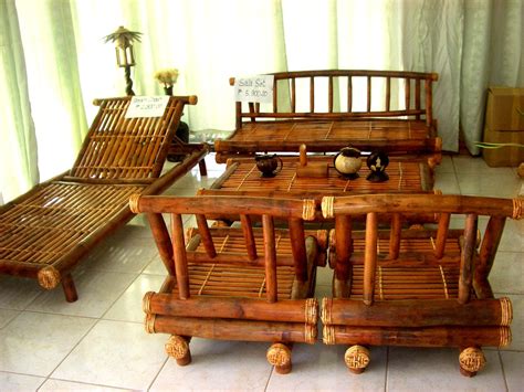 This bamboo furniture set was for sale in Gimeras, Philipp… | Flickr