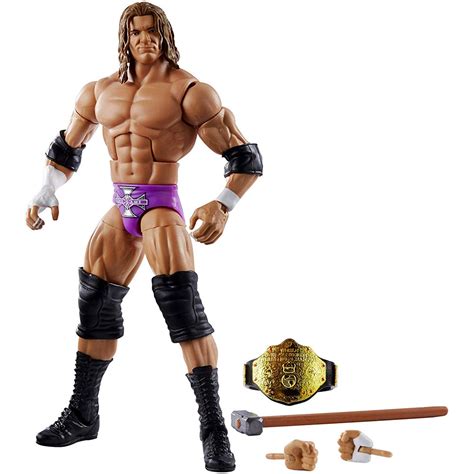 Elite "Wrestlemania #35 Series - Triple H Action Figure [Exclusive] - 3 ...