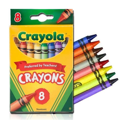 ORIGINAL Crayola Crayons 8 colors | Lazada PH