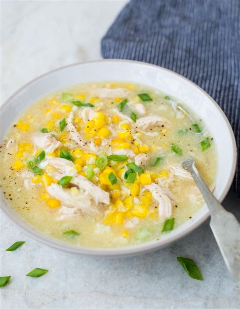 Sweet Corn Chicken Soup (Instant Pot and Stove Top)