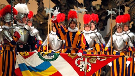 Vatican welcomes 26 Swiss Guards into oldest army | CTV News