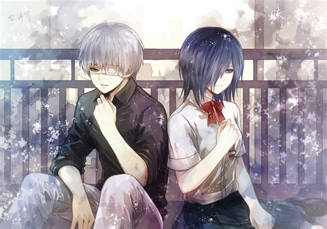 Kaneki Ken (Ken Kaneki) :: Kirishima Touka (Touka Kirishima) :: Tokyo Ghoul :: Anime (Аниме ...