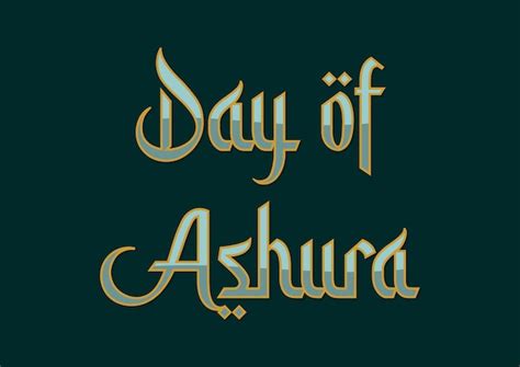 Premium Vector | Ashura art day to celebrate