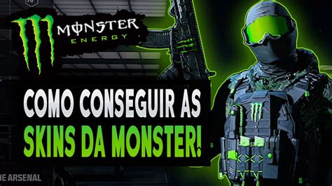 SAIBA COMO CONSEGUIR AS SKINS DA MONSTER ENERGY NO MW3 / WARZONE! - YouTube