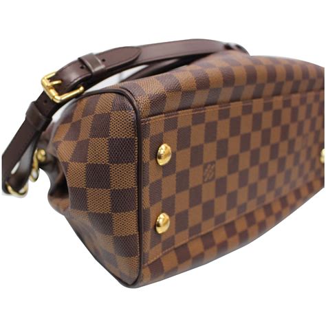 LOUIS VUITTON Trevi PM Damier Ebene Shoulder Bag Brown