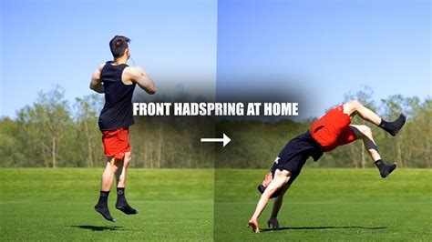 Learn Front Handspring Easy by Turning a 360 into a Front Flip with Hands | The Learning Zone