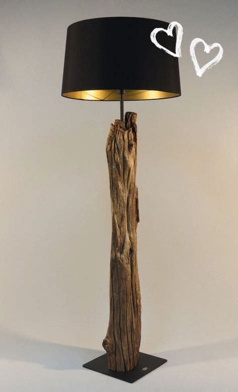 Wood Floor Lamp, Wood Lamps, Tripod Floor, Rustic Wood, Wood Diy, Wooden Lampshade, Handmade ...