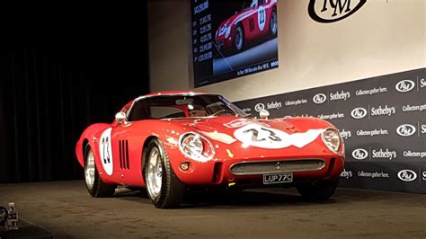 $48.4 million Ferrari 250 GTO breaks world auction record