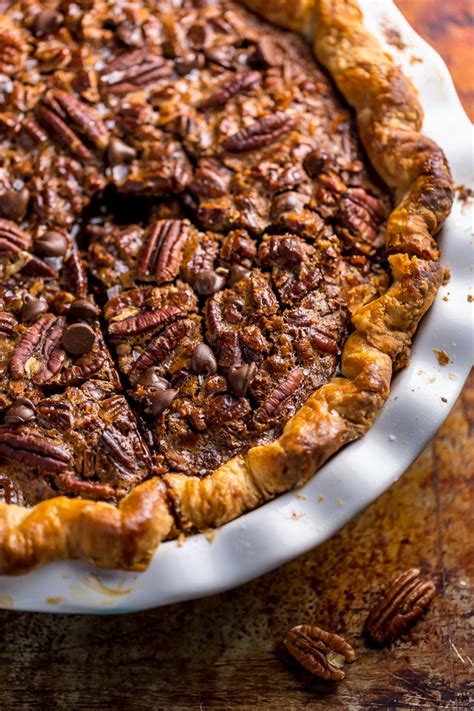 Chocolate Pecan Pie - Baker by Nature