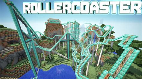 How To Build A Minecraft Roller Coaster