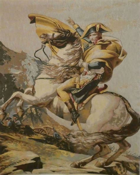 Napoleon Crossing the Alps - The Tapestry House - Jacquard Woven Tapestries