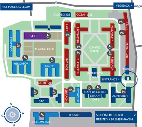 Jacobs University Interactive Campus Map - ϐeta