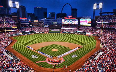 Busch Stadium, baseball park, St Louis Cardinals Stadium, MLB, Baseball ...