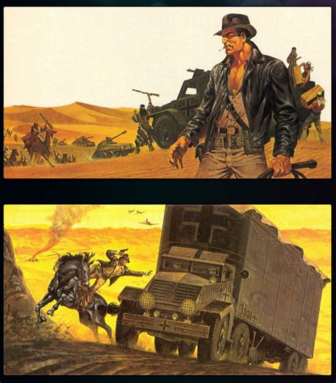 Raiders of the Lost Ark Concept Art - pre-production sketches by Jim ...