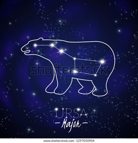 1,270 Big Bear Constellation Images, Stock Photos & Vectors | Shutterstock