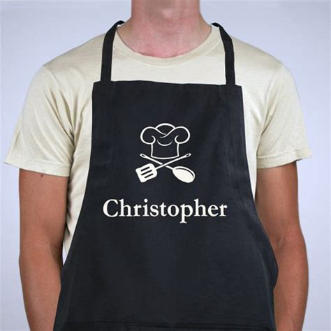 Personalized Embroidered Chef Apron | BBQ Gifts | GiftsForYouNow