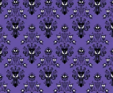 Haunted Mansion Wallpaper Fabric - ABIEWTO