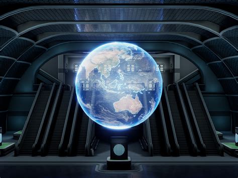 Earth Hologram - Unreal Engine - The Gabmeister