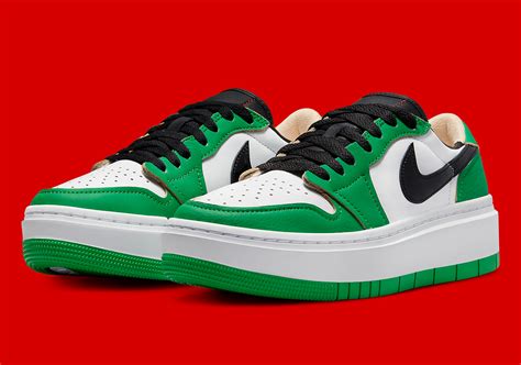 Air Jordan 1 Low Elevate "Lucky Green" DQ8394-301 | SneakerNews.com