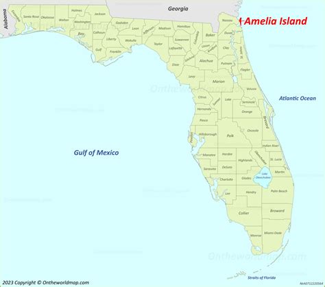 Amelia Island Map | Florida, U.S. | Detailed Maps of Amelia Island