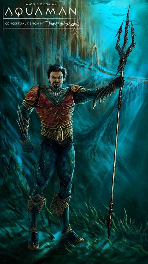 Jason Momoa Aquaman Concept Art