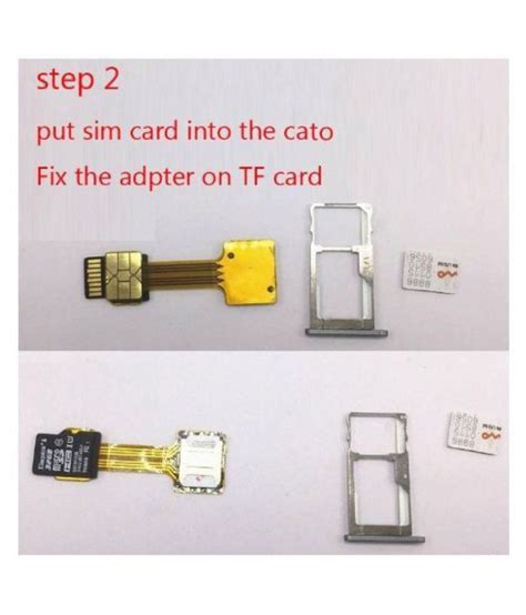 Hybrid Sim Slot Adapter For 2 Sim And Micro SD Card (Hybrid Dual Sim Extension) - Mobile ...