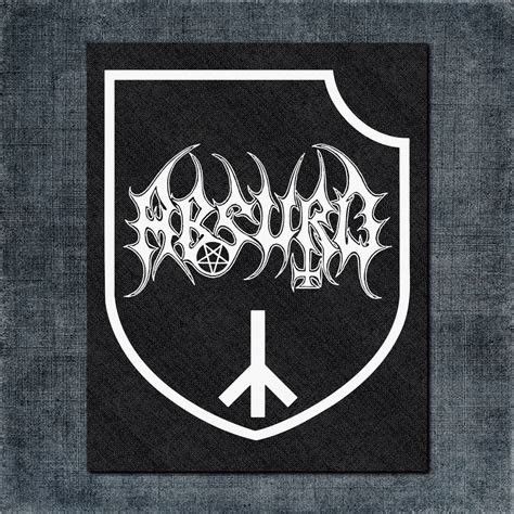 Absurd Back Patch, Absurd Band Logo Big Back Patch – Metal Band T-Shirt ...