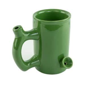 Ceramic Coffee Mug Pipe - 10.5oz Plain - Smoke Cargo