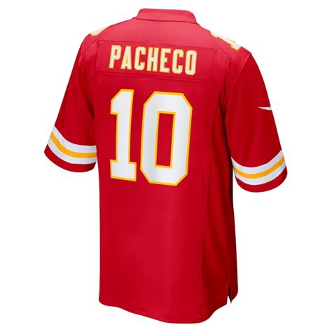 Kansas City Chiefs Isiah Pacheco Nike Red NFL Game Jersey