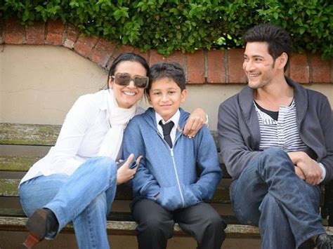 Namrata Shirodkar shares cute throwback photo of Mahesh Babu with son ...