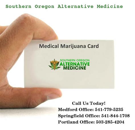 Southern Oregon Alternative Medicine: Get Your Medical Marijuana Card Legally