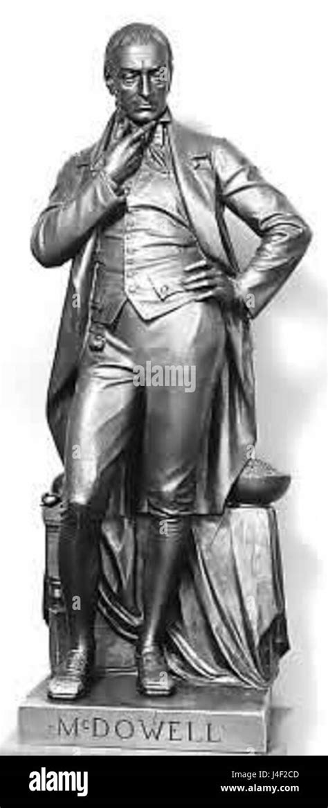 Ephraim McDowell statue by Charles H. Niehaus Stock Photo - Alamy