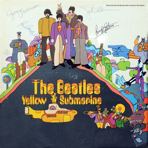 the beatles 1960s album covers autographs what-about-the-beatles •