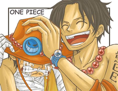 ace luffy | Luffy And Ace | Ace and luffy, One piece manga, One piece ace