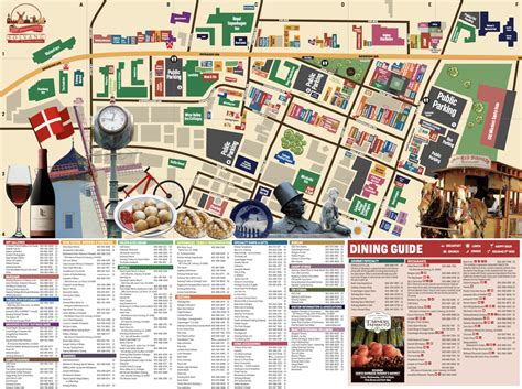 Solvang Visitor Map - Solvang Chamber of Commerce