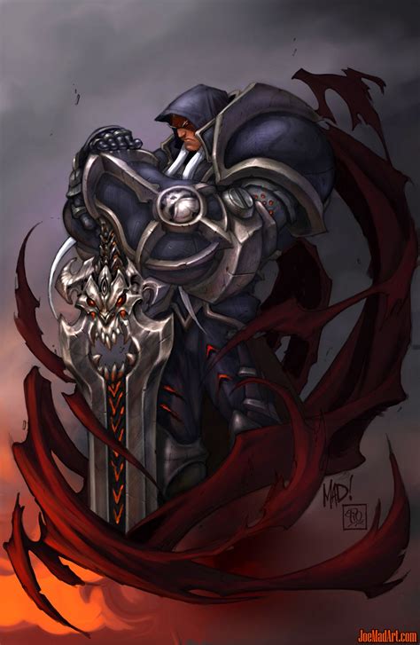 joemadart.com: Darksiders War concept art (Knight Stance)