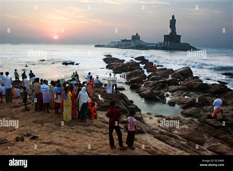 Kanyakumari rocks hi-res stock photography and images - Alamy