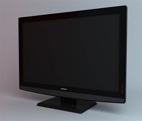 samsung lcd tv le26b350 Electronics - Video 3D Models- CGTrader.com