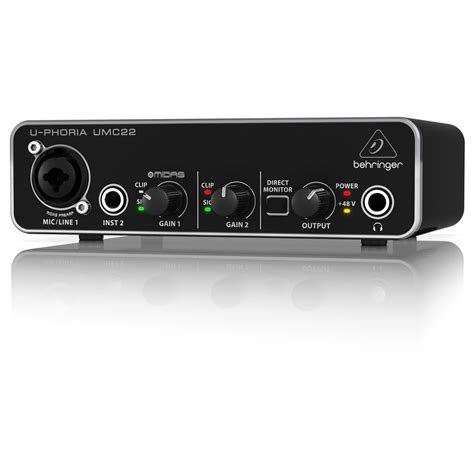 Behringer U-Phoria UMC22 USB Audio Interface - Nearly New at Gear4music