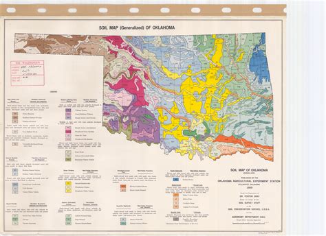 Oklahoma Soil Types Map