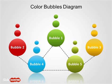 Free Simple Bubbles Diagram for PowerPoint