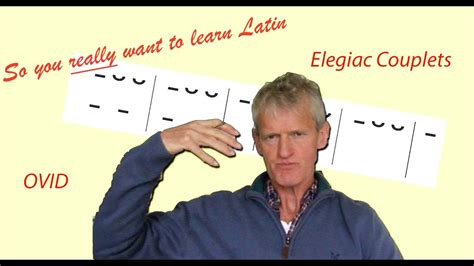 Latin 3 Lesson 46: Scanning Elegiac Couplets | So You Really Want to ...