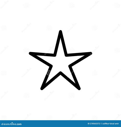 Star Icon . Rating Icon Vector. Favourite Star Icon Stock Vector - Illustration of interface ...