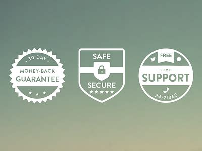 Trust Symbols by Maggie Tielker on Dribbble