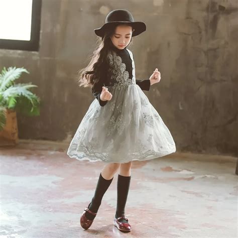 Vestidos Girls Winter Dress 2019 Brand Teenage Party Princess Dress Children Costume for Kids ...