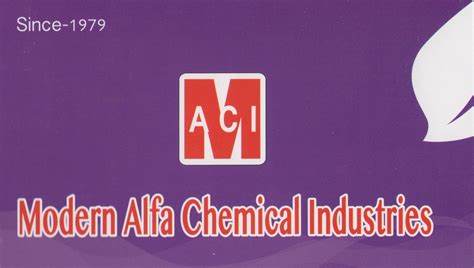 Modern Alfa Chemical Industries Product and Price List