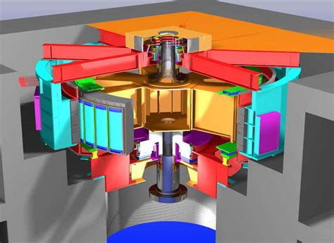 CAD drawing of a large hydroelectric generator | Download Scientific ...