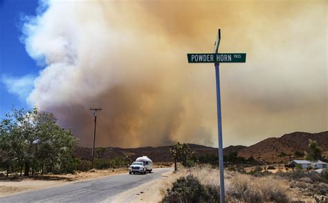 Lake fire in San Bernardino National Forest - Los Angeles Times